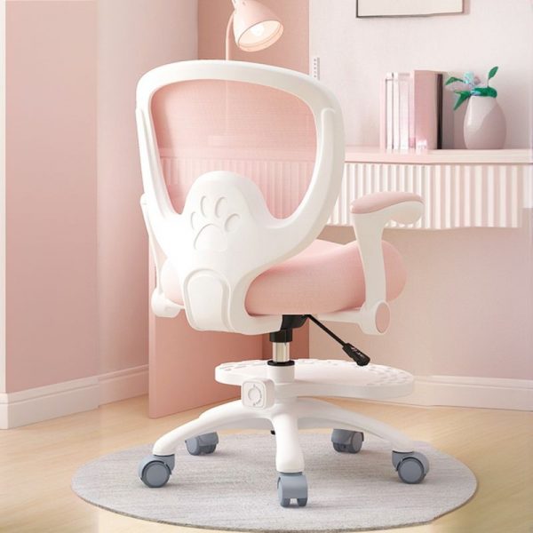 "Children's Chair Adjustable Height Upholstered Chair(s) With Arms Rust Resistant Ergonomic Lockable Casters"